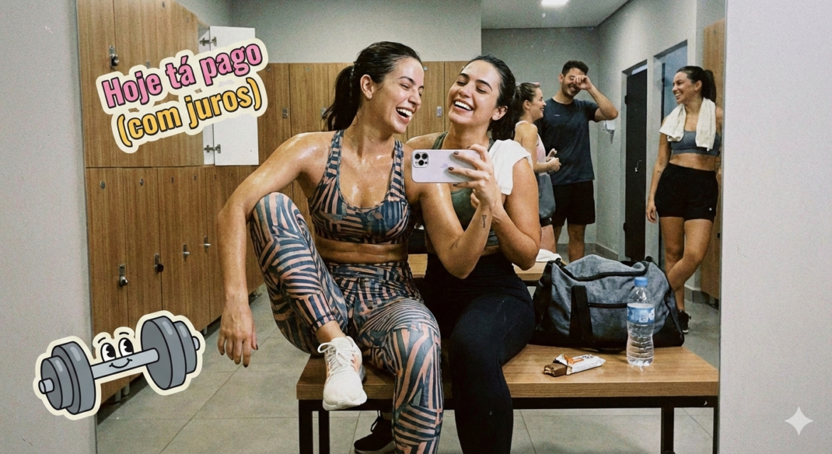 O perrengue (e a glória) de cada dia: a real sobre a vida fitness